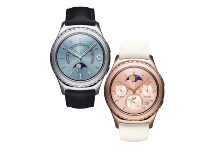 Samsung Gear S2 Classic Platinum & Roségold