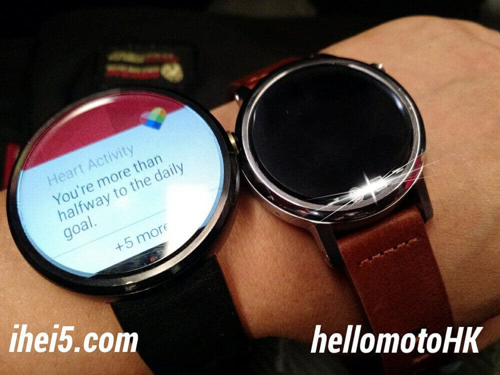 Motorola Moto 360S im Vergleich zur 1. Generation