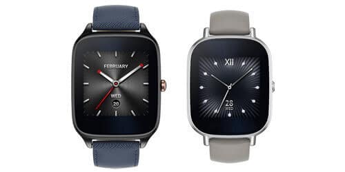 Asus Zenwatch 2 - die große und kleine Version im Vergleich. Quelle: Asus