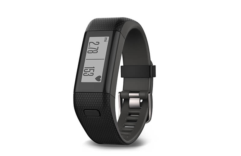 Garmin vivosmart HR+ in Schwarz