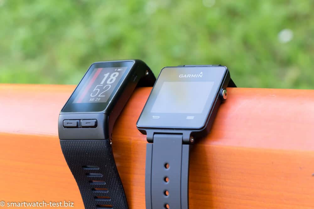 Garmin vivoactive HR vs Garmin vivoactive im Test