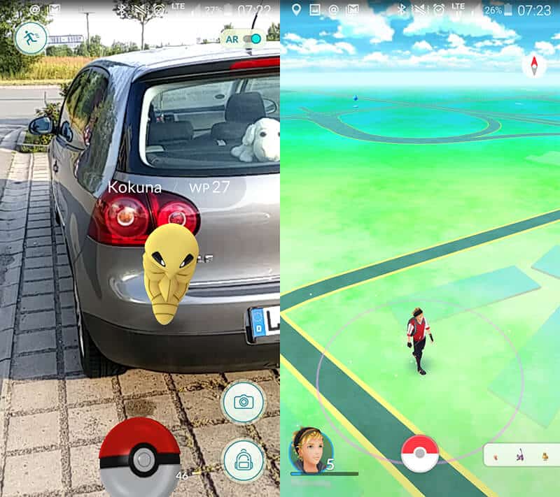 Pokemon Go Gameplay