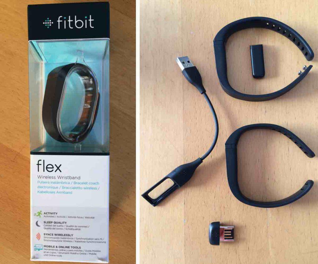 Fitbit Flex Verpackung Inhalt