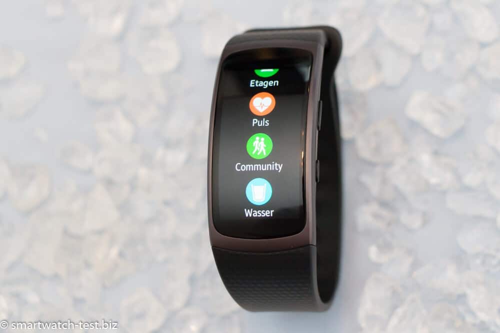 Funktionen der Samsung Gear Fit 2