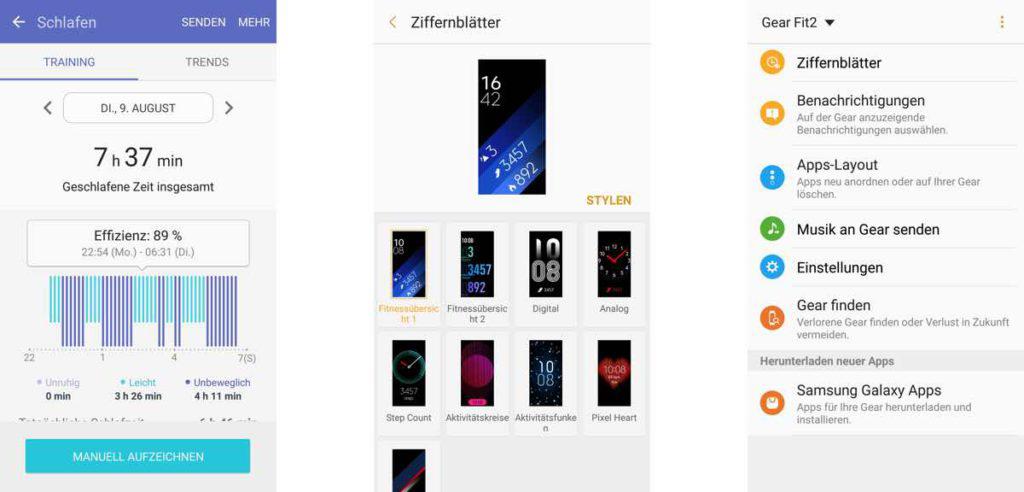 Samsung Gear Fit 2 App Samsung Gear Fit 2 App