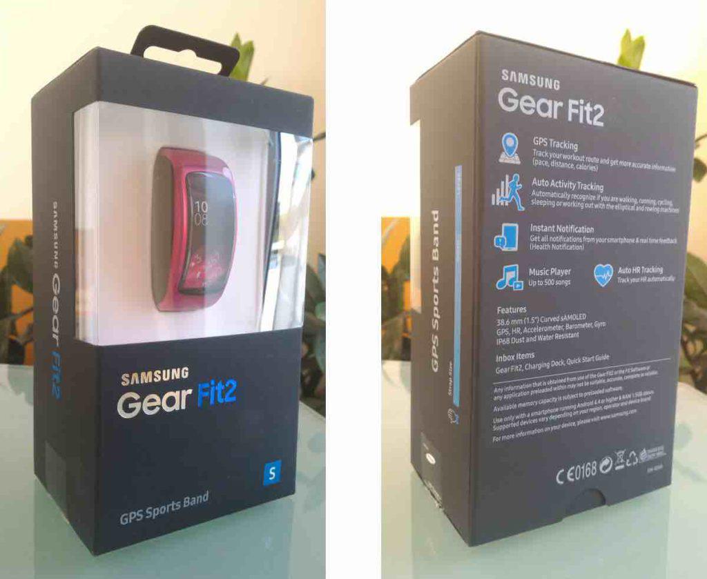 Samsung Gear Fit 2 Verpackung Samsung Gear Fit 2 Verpackung
