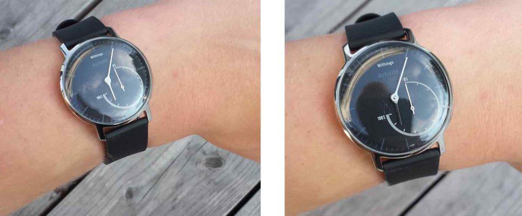 Withings Activite Steel am Arm Withings Activite Steel am Arm