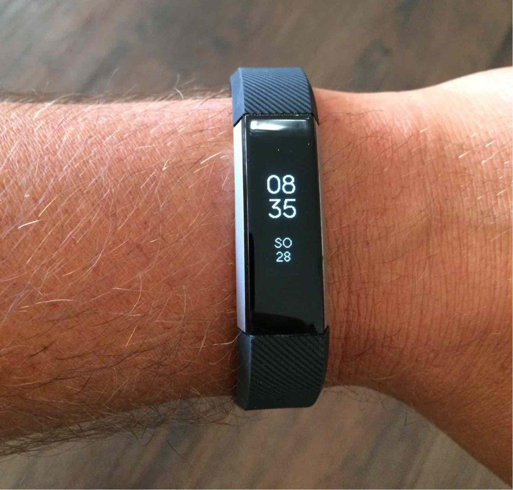Fitbit Alta Schwarz Uhrzeitanzeige Fitbit Alta Schwarz Uhrzeitanzeige