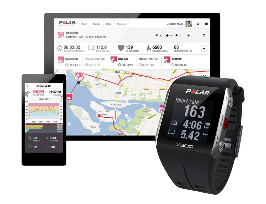 Polar V800 App Triathlon Auswertung Polar V800 App Triathlon Auswertung