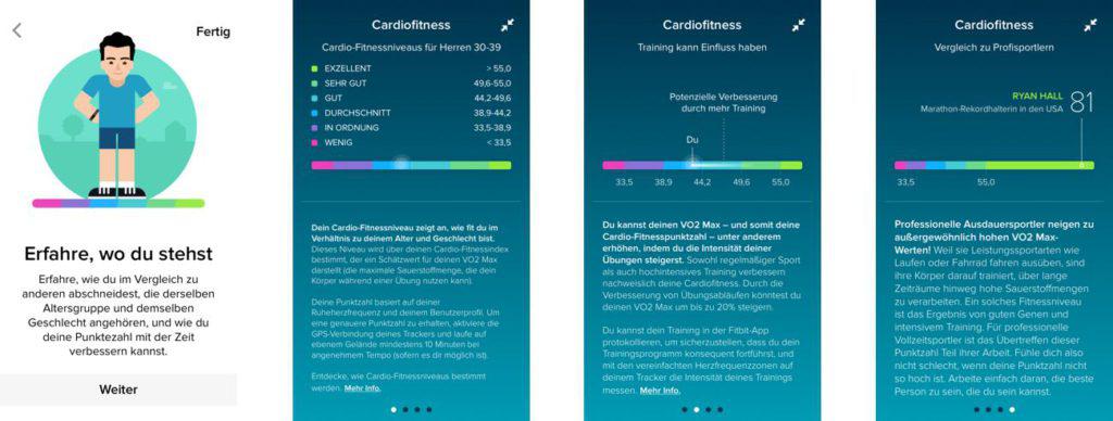 Fitbit Charge 2 App Fitness Level
