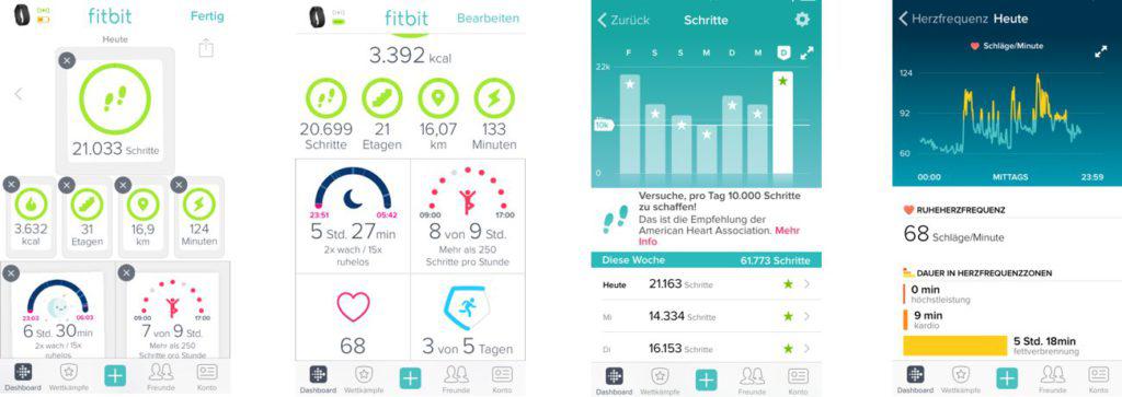 Fitbit Charge HR Fitbit App