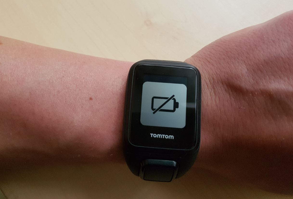 Akku schwach TomTom Spark 3 Music Cardio Akku schwach TomTom Spark 3 Music Cardio