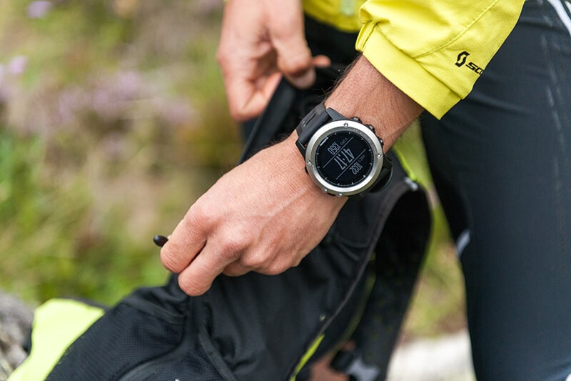 Garmin fenix 3 am Handgelenk