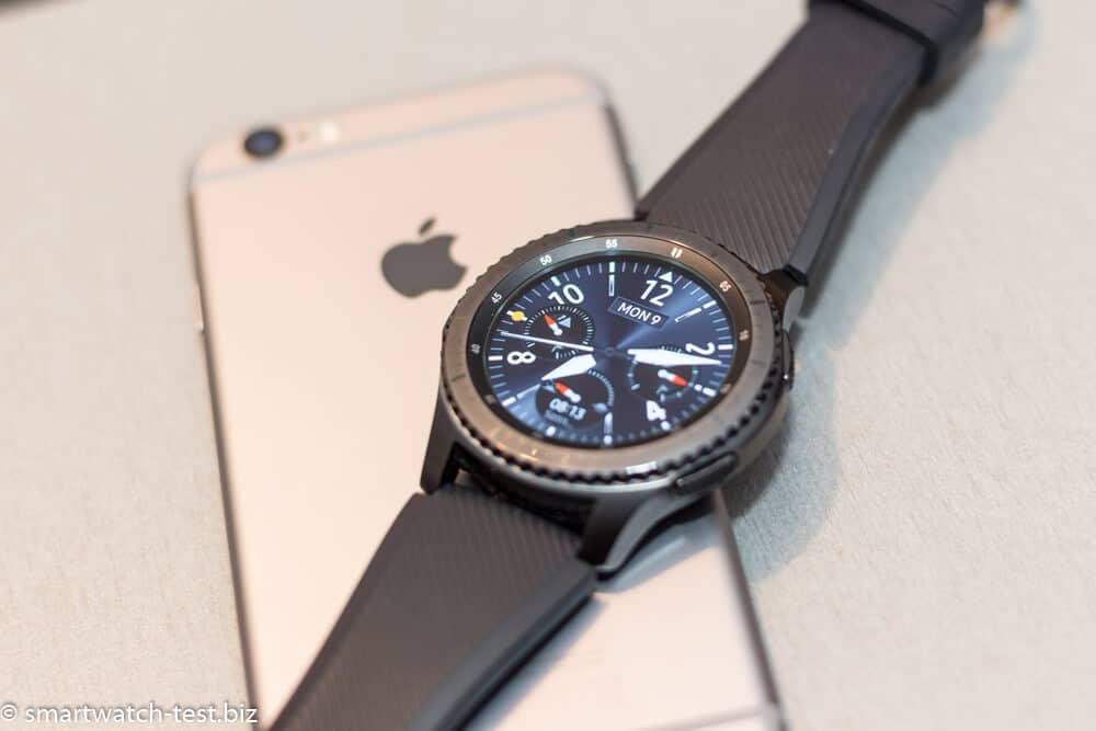 Samsung Gear S3 ist mit dem Apple iPhone kompatibel