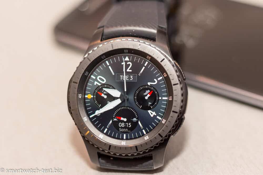 Samsung Gear S3 - rundes Display mit Corning Gorilla Glass SR+