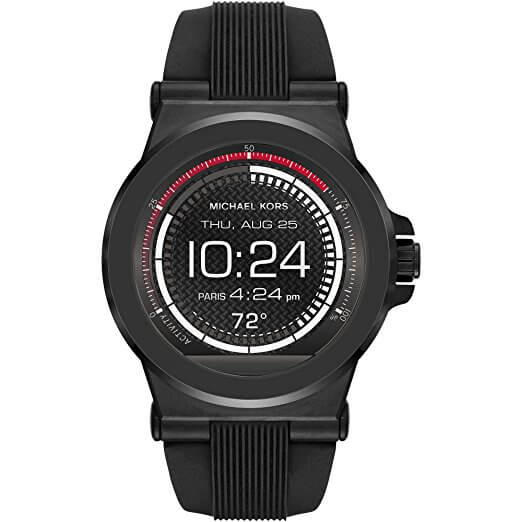 Die Dylan Smartwatch in Schwarz