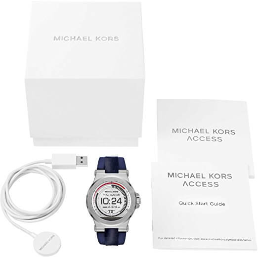 Lieferumfang der Michael Kors Smartwatch