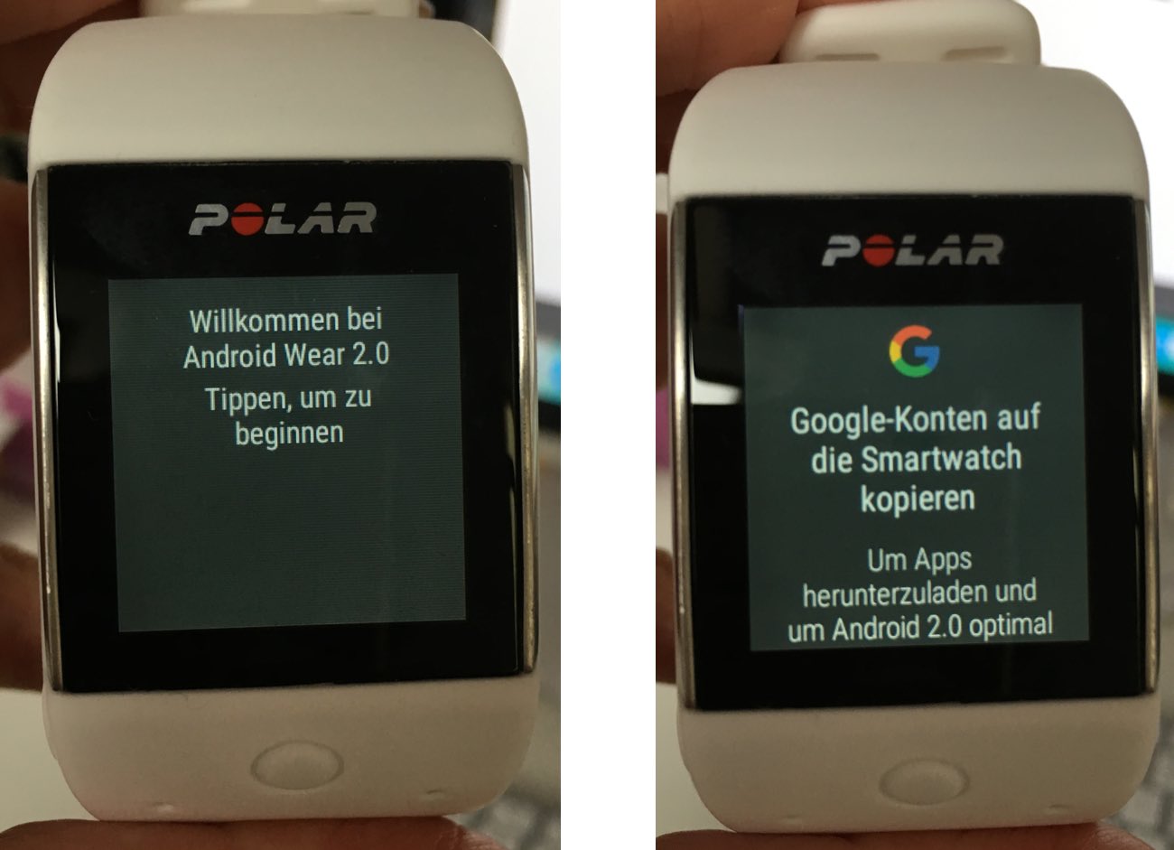 Polar M600 Andorid Wear 2.0 Installation Polar M600 Andorid Wear 2.0 Installation