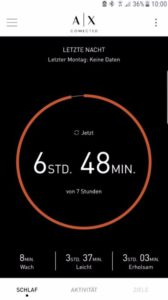 Schlaftracking Armani Exchange Hybrid Smartwatch Schlaftracking Armani Exchange Hybrid Smartwatch