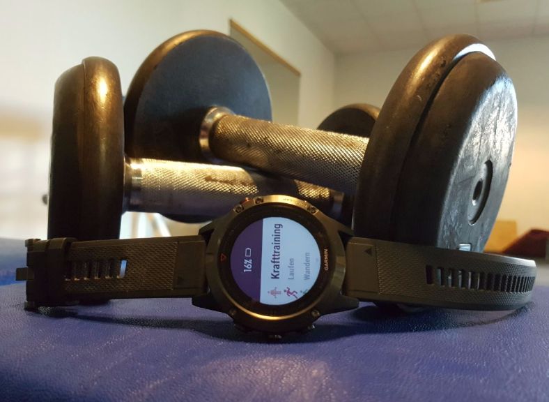 Krafttraining Garmin fenix 5 Fitness Uhr Krafttraining Garmin fenix 5 Fitness Uhr