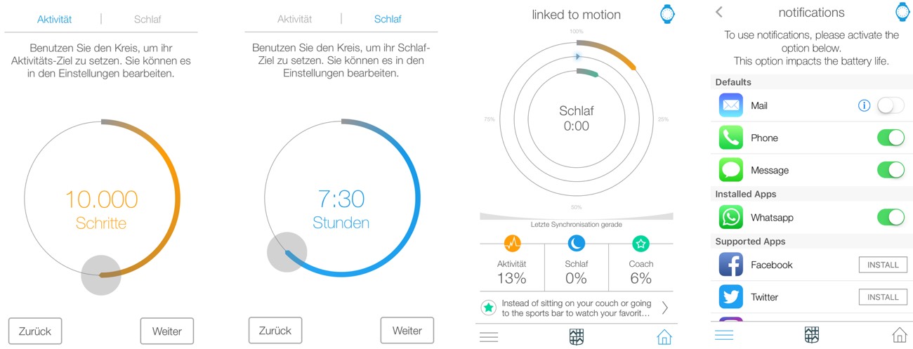 Frederique Constant Horological Smartwatch 2016 App MMT365 Einstellungen Ziele und Smart Notifications Frederique Constant Horological Smartwatch 2016 App MMT365 Einstellungen Ziele und Smart Notifications