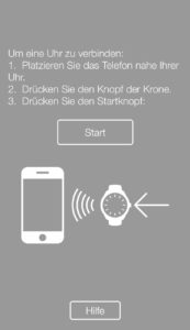 Frederique Constant Horological Smartwatch App MMT 365 Kopplung Frederique Constant Horological Smartwatch App MMT 365 Kopplung