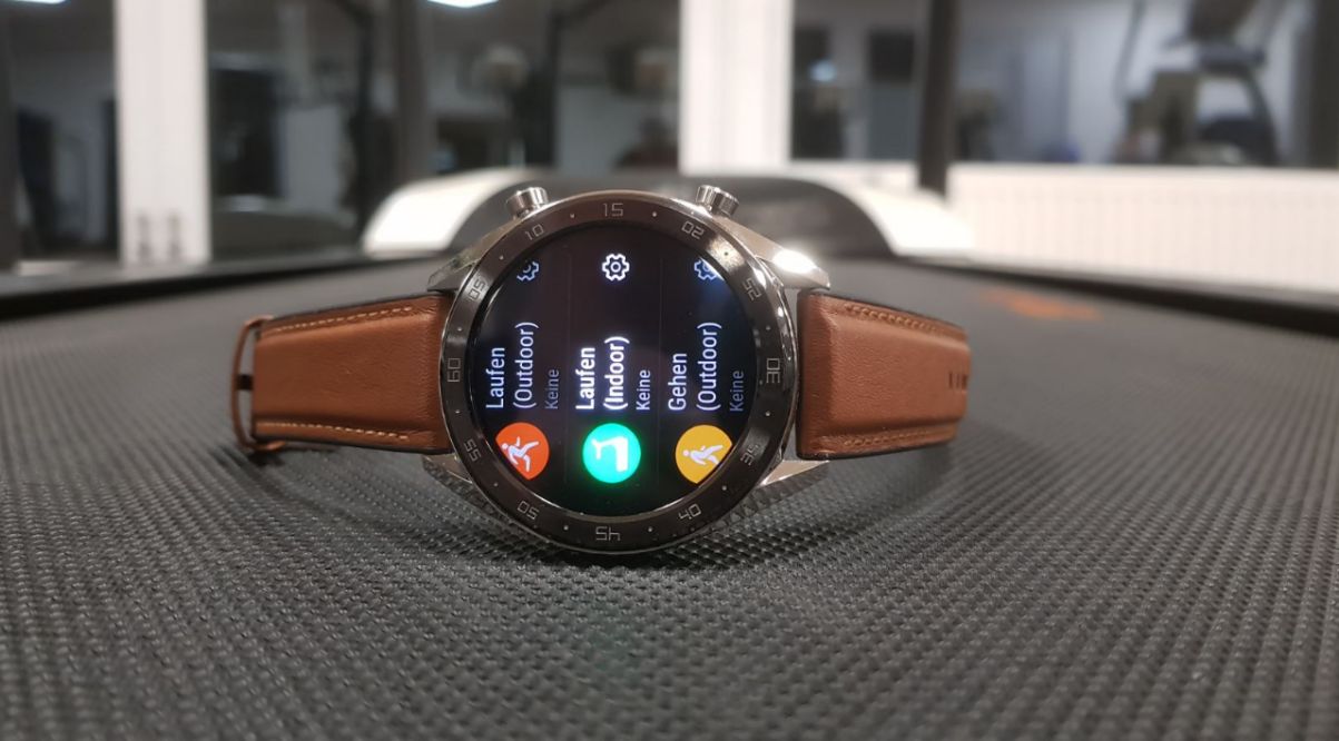 Huawei Watch GT Smartwatch Test Sportarten