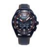 Alpina Alpiner X Smartwatch - Lederband |  Blau/Orange