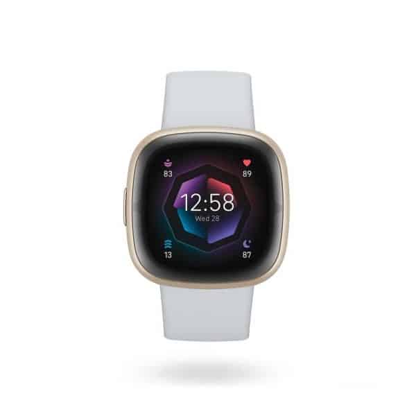 Fitbit Sense 2 - Nebelblau/Softgold