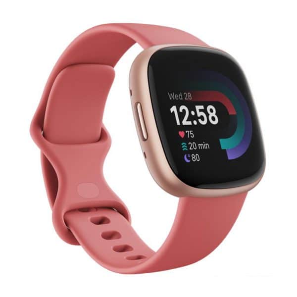 Fitbit Versa 4 - Sandrosa/Kupferrosé