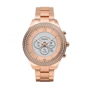 Fossil Stella Gen 6 Hybrid Smartwatch - Gliederarmband | Roségold