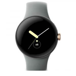 Google Pixel Watch - Bluetooth | Hazel | Edelstahl Champagne Gold