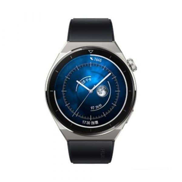 Huawei Watch GT3 Pro - 46mm | Schwarz/Silber | Silikonarmband