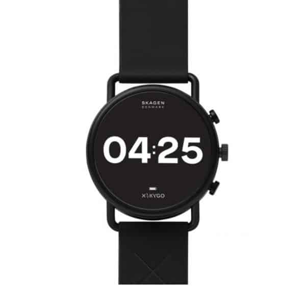 Skagen Connected Falster 3 (X by Kygo) - Silikonarmband schwarz