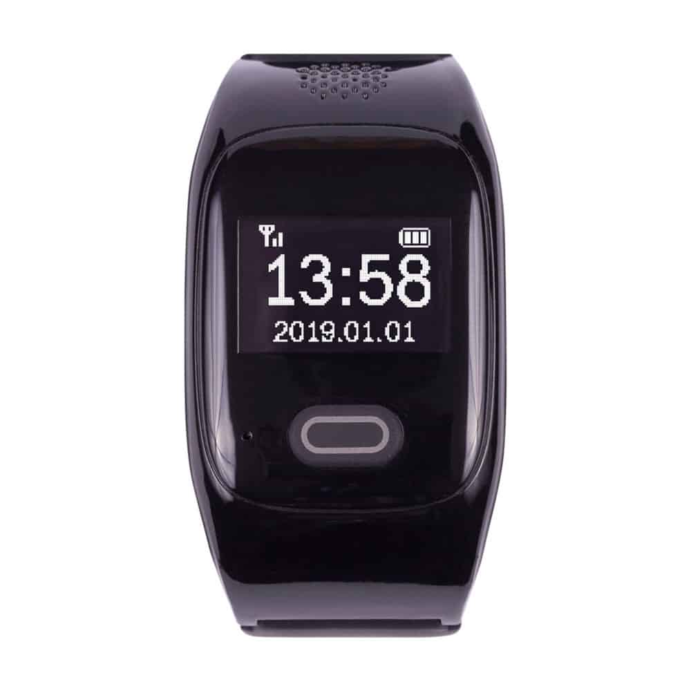 tellimed Solino GPS Notfall Uhr - schwarz